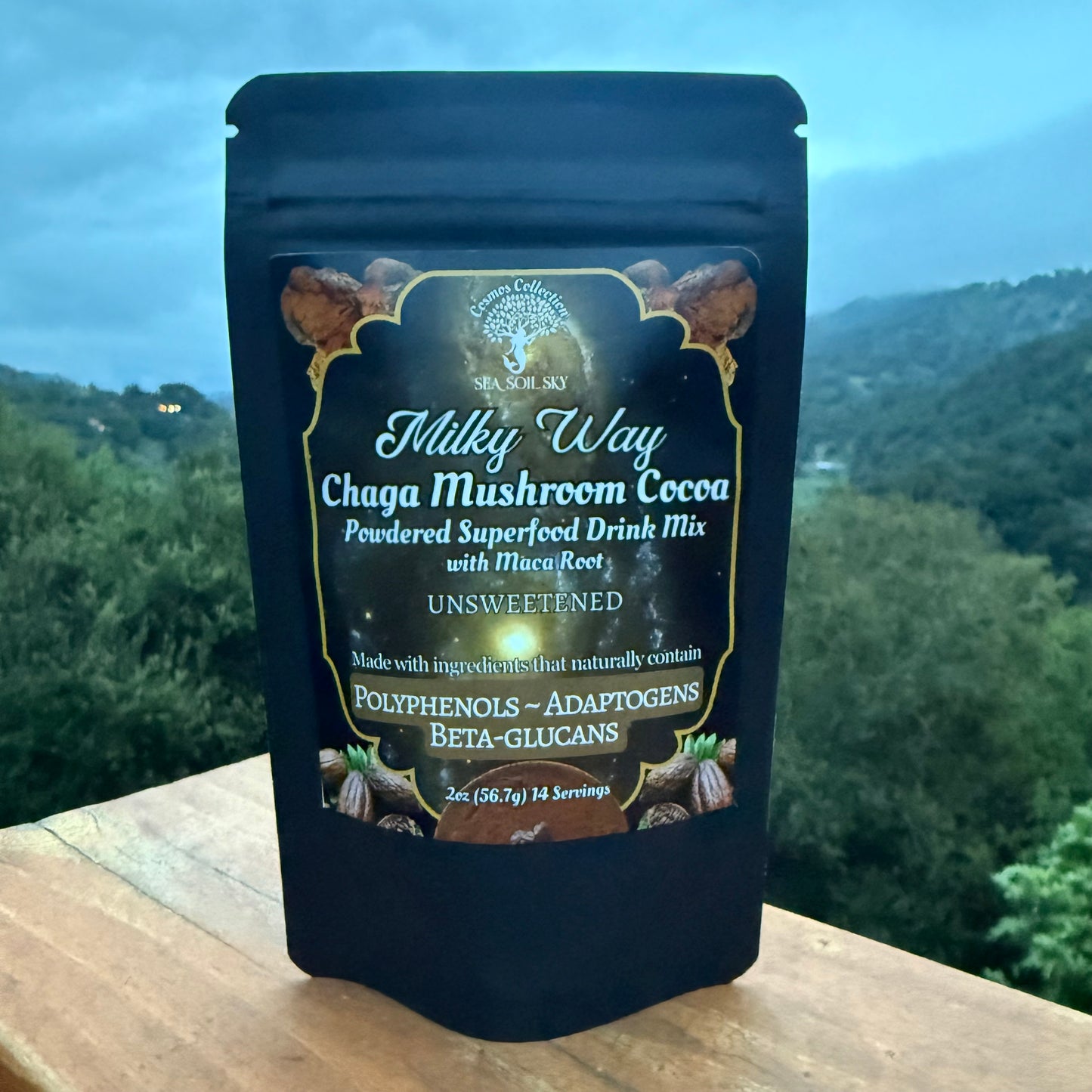 Milky Way - Chaga & Cacao Superfood Drink Mix - Unsweetened