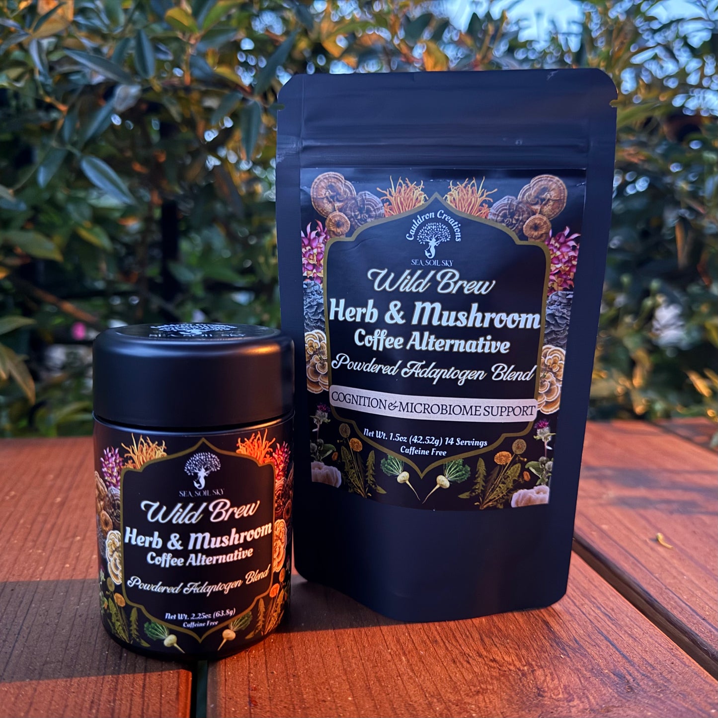 Mushroom coffee