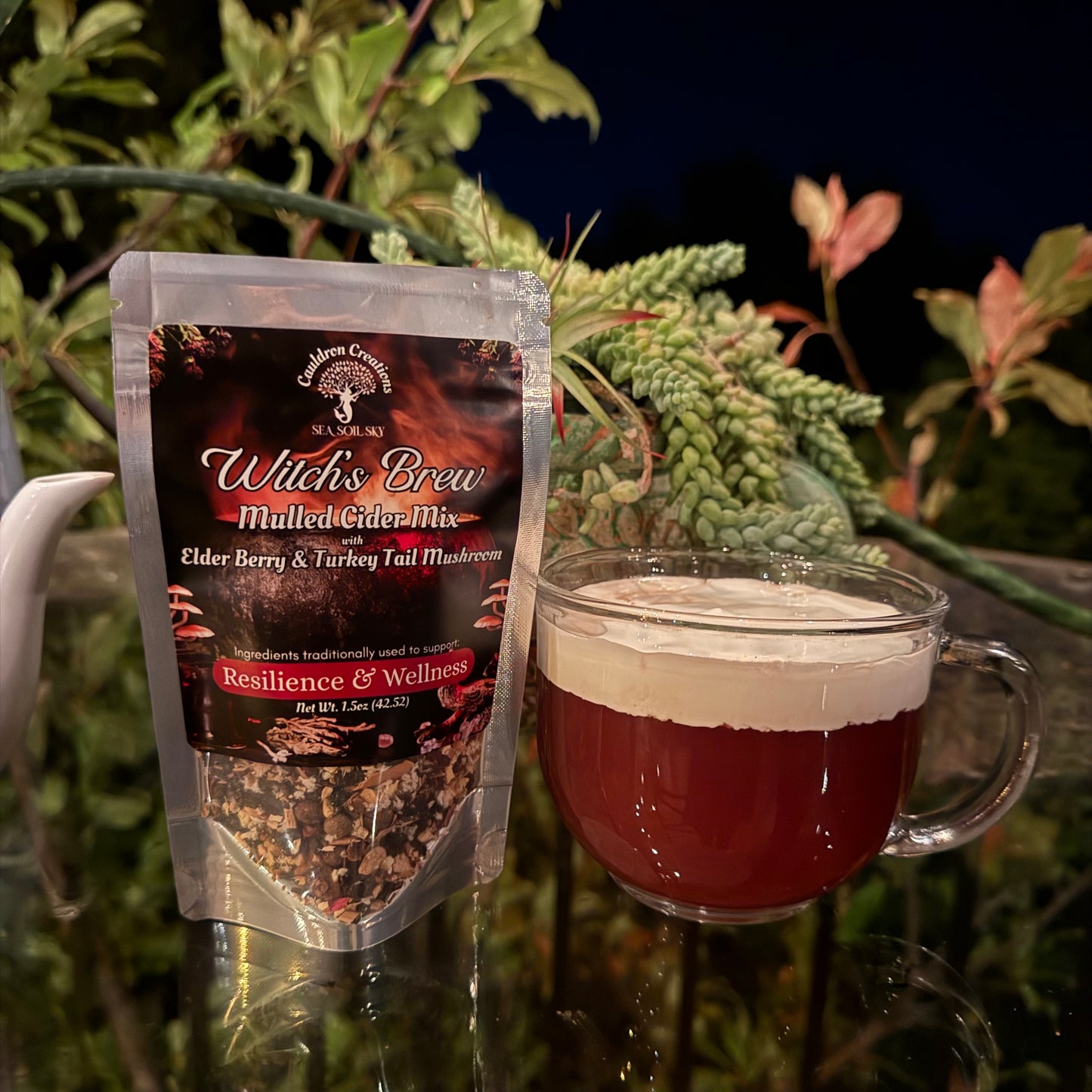 Witch's Brew - Seasonal Mulled Elder Berry Cider Mix