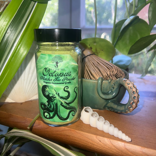 Octopus - 100% Ceremonial Grade Organic Matcha Tea Powder
