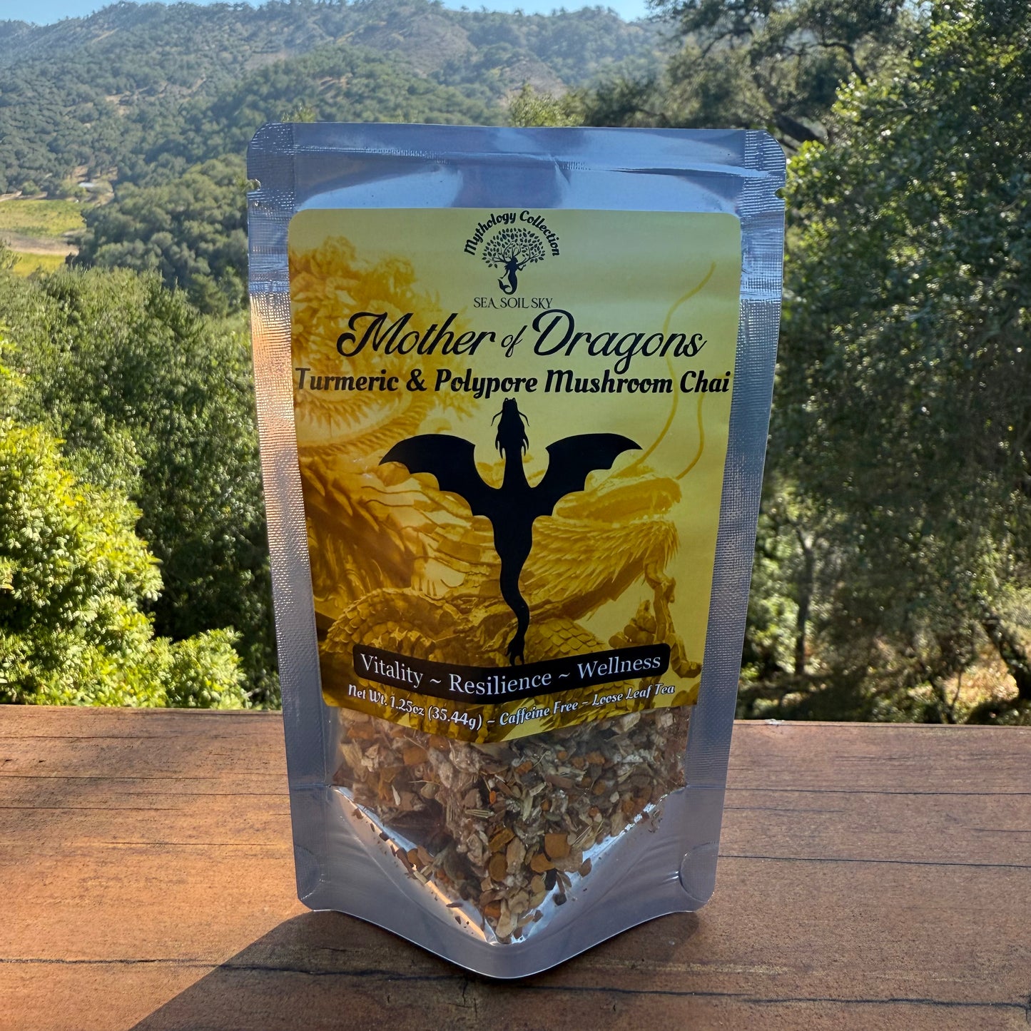 Mother of Dragons - Turmeric & Polypore Fungi Chai