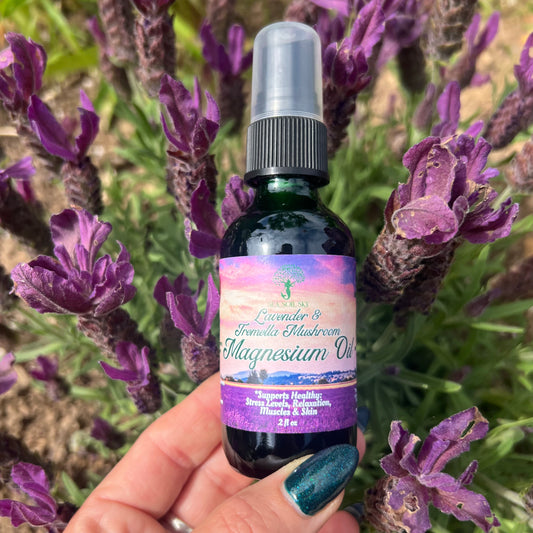 Magnesium Oil Spray~ Lavender & Tremella Mushroom