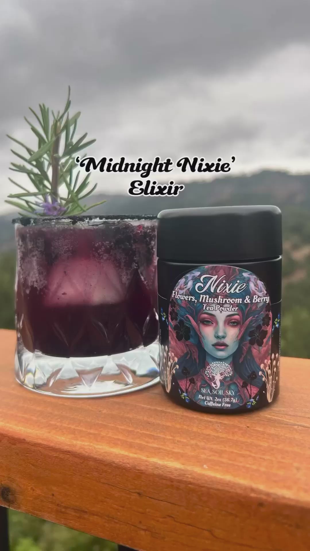 Nixie tea mocktail recipe