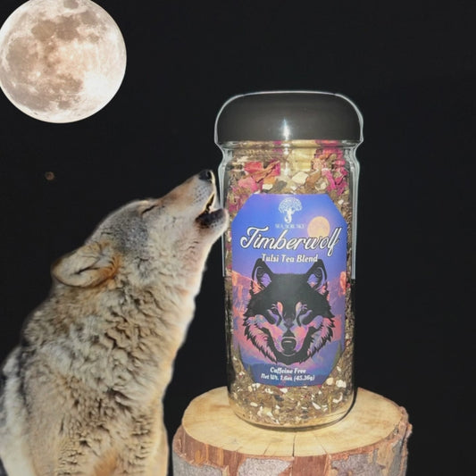 Timberwolf tulsi and rose tea blend